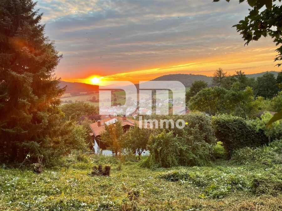 Traumhaft schönes Grundstück in hervorragender Wohnlage mit Panoramablick - Sonnenuntergang 2